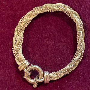 Sterling Silver Braided Bracelet